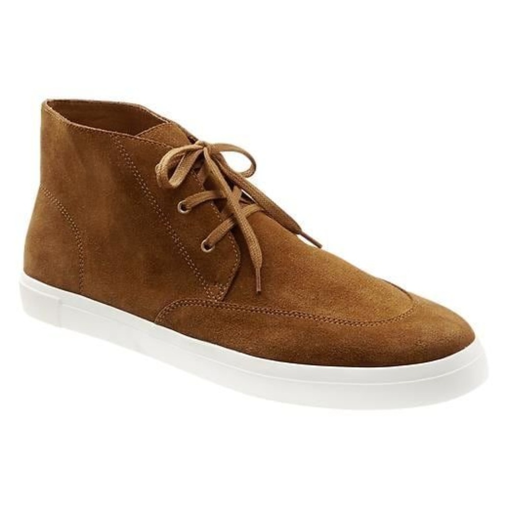 GAP MEN'S MAPLE BROWN CHUKKA SNEAKERS